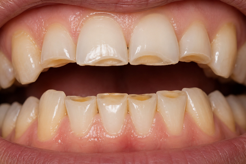 ¿Por qué mis dientes se desgastan aunque no tenga caries?